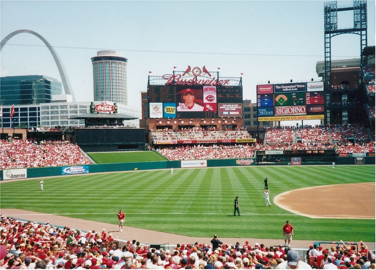 Busch Stadium and the Cardinals, Go all American, experience America's national pastime.
