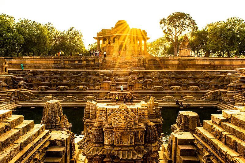 Gleaming gold sun temple, things to do in western India, places to visit in West India Travel guide.